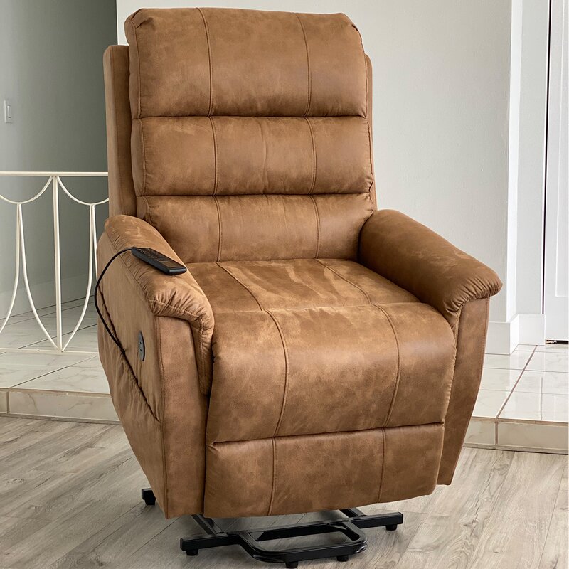 Lifesmart Power Lift Assist Recliner with Massage Wayfair